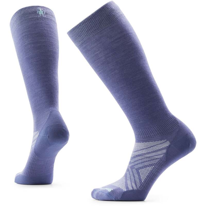 かっこ良い羊毛 レディース アンダー御召しもの ソックス Smartwool Ski Zero Cushion Extra Stretch OTC Socks - Women\u0027s Nightfall Blue 青碧