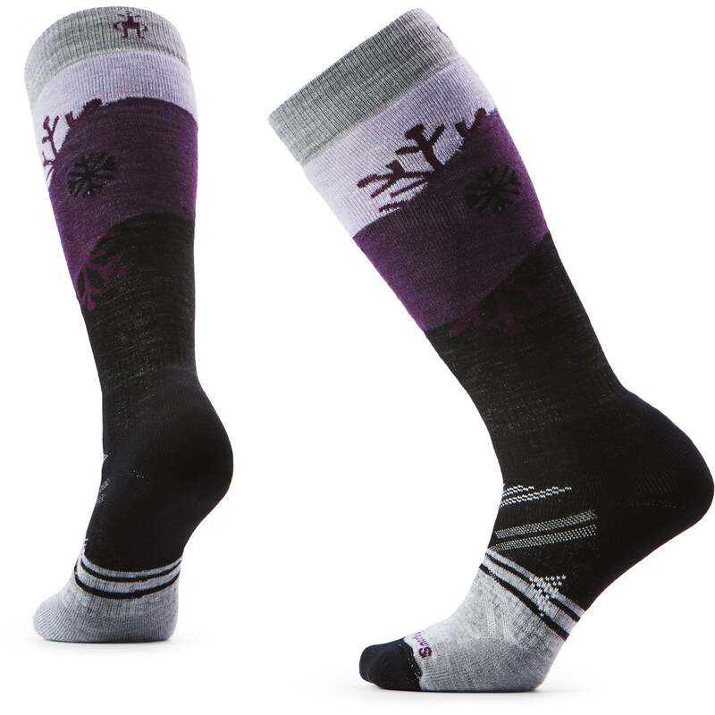 かっこ良い羊毛 レディース アンダーお召しもの ソックス Smartwool Ski Full Cushion Snowpocalypse OTC Socks - Women\u0027s Purpleclipse パープル