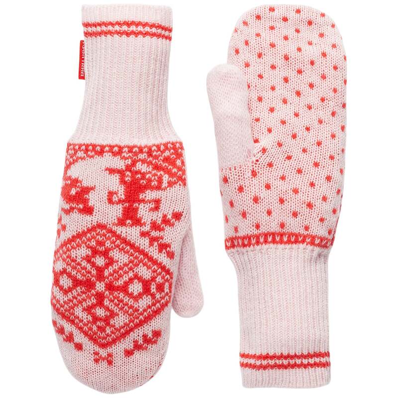 カリ ツラー レディース アクセサリー 手袋 ニット Kari Traa Saga Knit Mittens - Women's Gum Pink ピンク｜ReVida 店