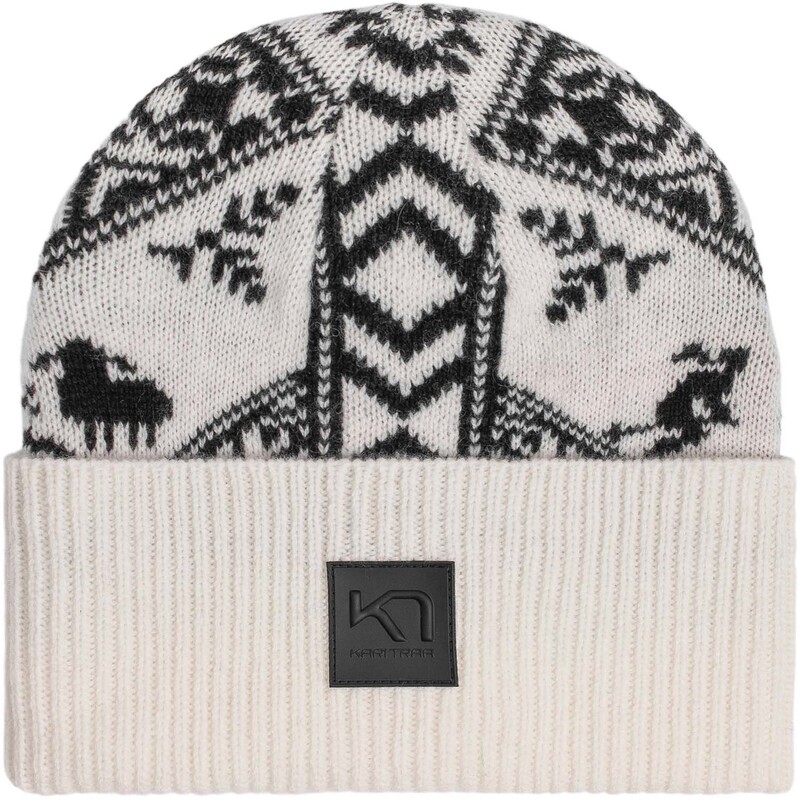 苛性カリ ツラー レディース 付属物 鳥打ち帽 編み物 Kari Traa Saga Knit Beanie - Women\u0027s Natural White 白いこと