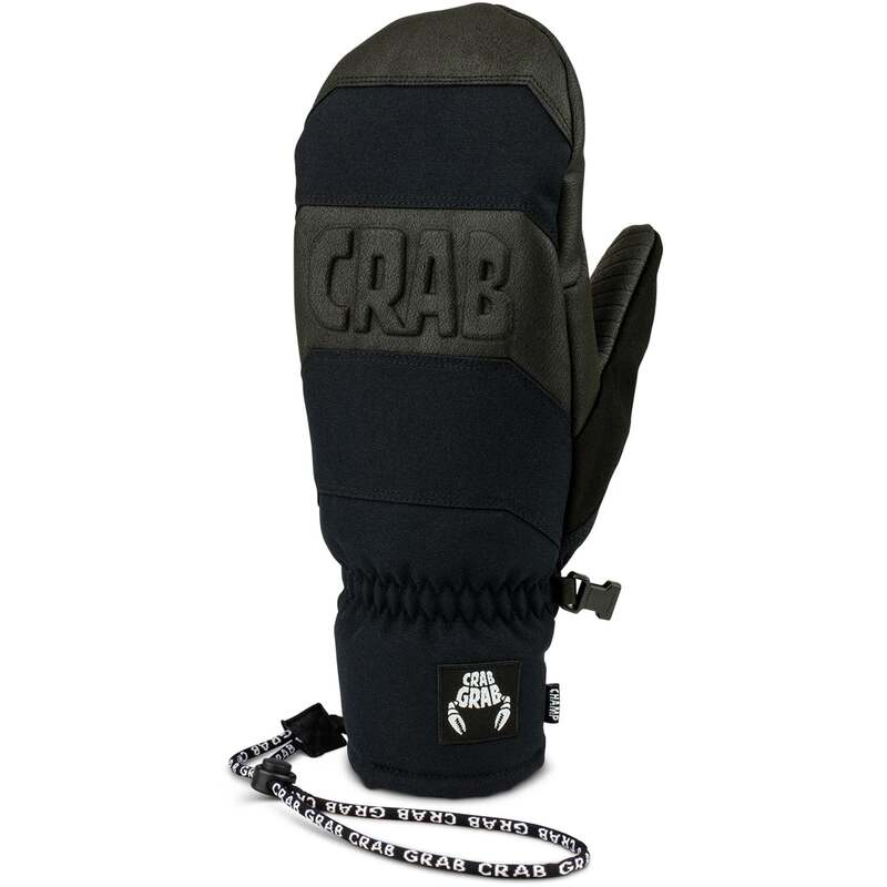 野球クラブ グローヴ メンズ 佩び物 グローブ Crab Grab Champ Mittens True Black 黒いこと