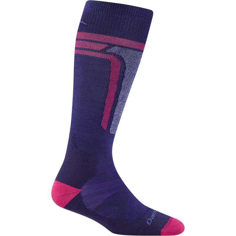 ダーンタフ メンズ アンダー御召しもの ソックス Darn Tough T-Bar OTC Midweight Padded Cushion Socks - Kids\u0027 Grape 葡萄