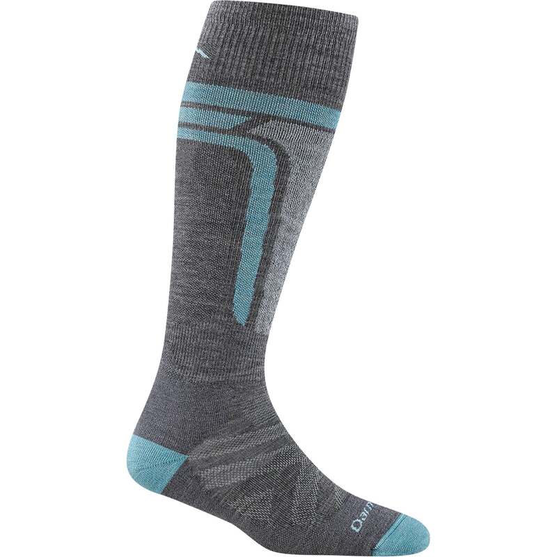 ダーンタフ レディース アンダー御召しもの ソックス Darn Tough Edge OTC Midweight Padded Cushion Socks - Women\u0027s Gray 薄墨色