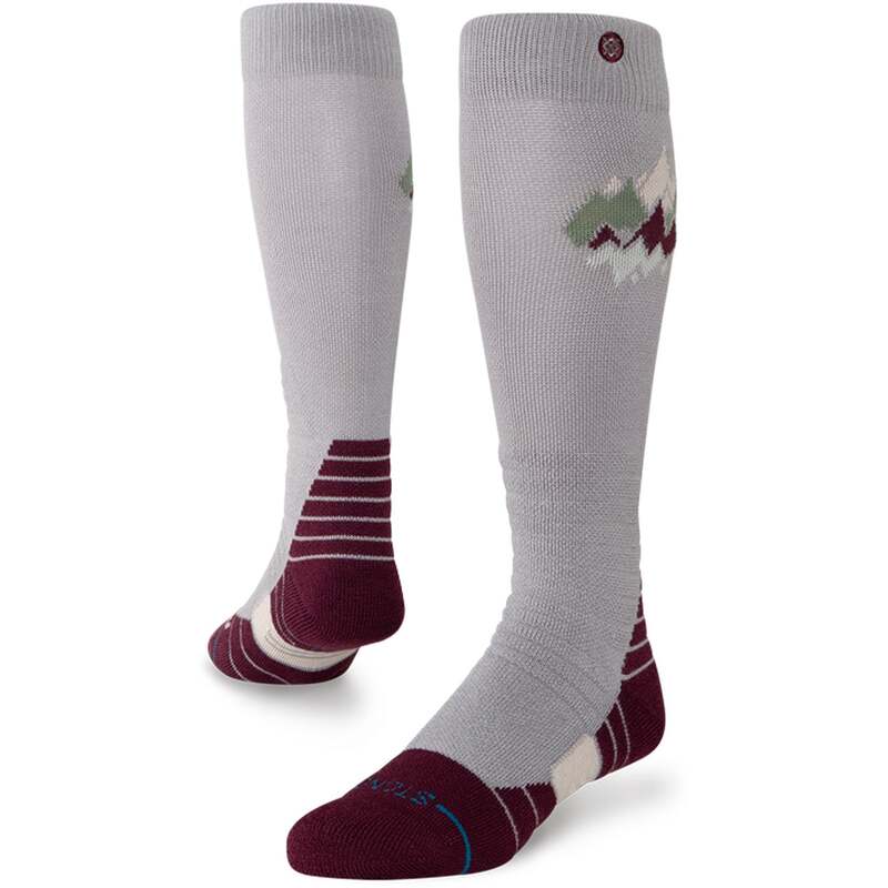 立場 レディース アンダーお召しもの ソックス 羊毛 Stance Peaks Mid Wool Snow Socks - Women\u0027s Fig