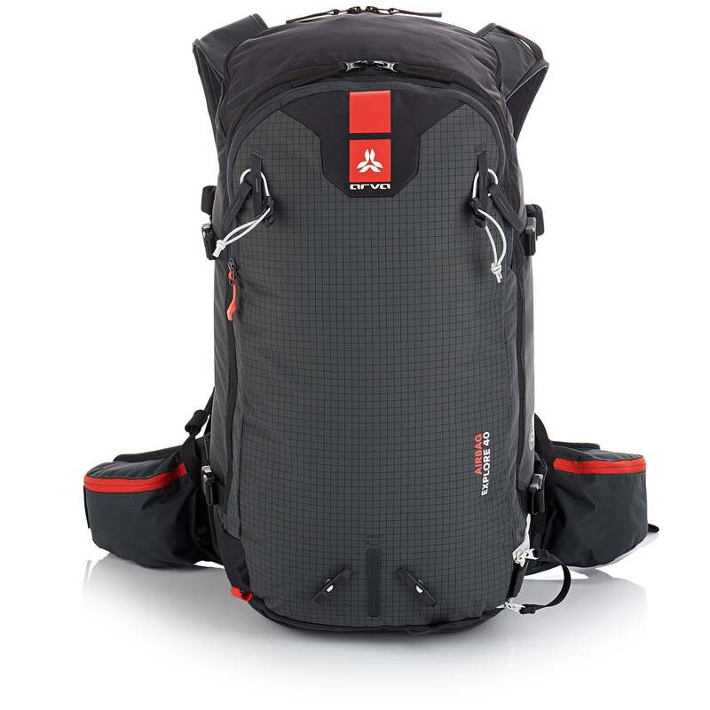 アルバ メンズ 御徒面子 うしろ側風呂敷き包み・背嚢 Arva Explore 40 Switch Airbag Black 黒いこと