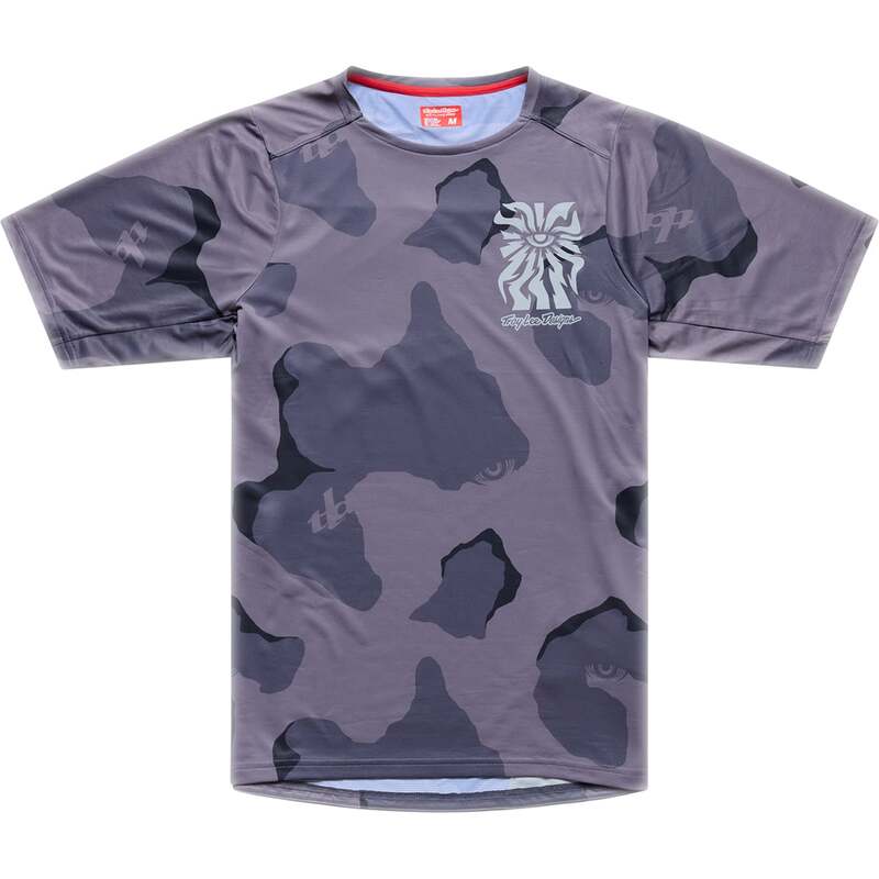トロイリーデザイン メンズ トップス プルオーバー 半袖 プルオーバー Troy Lee Designskyline Pro Short-Sleeve Jersey Flow Camo Carbon