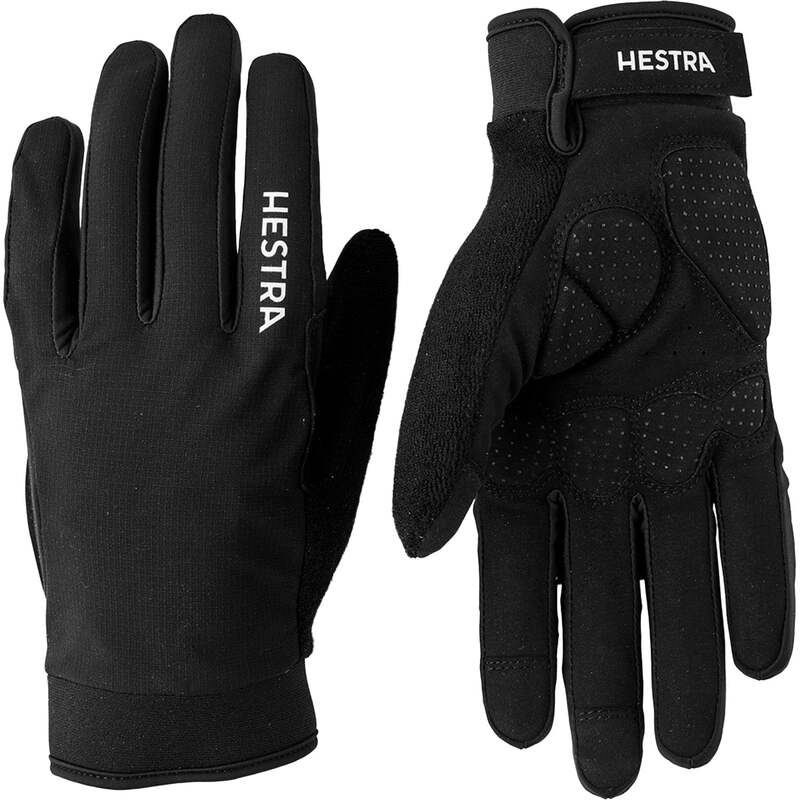 ヘストラ メンズ 佩び物 グローブ Hestra Bike Guard3O Long Bike Gloves Black 黒いこと