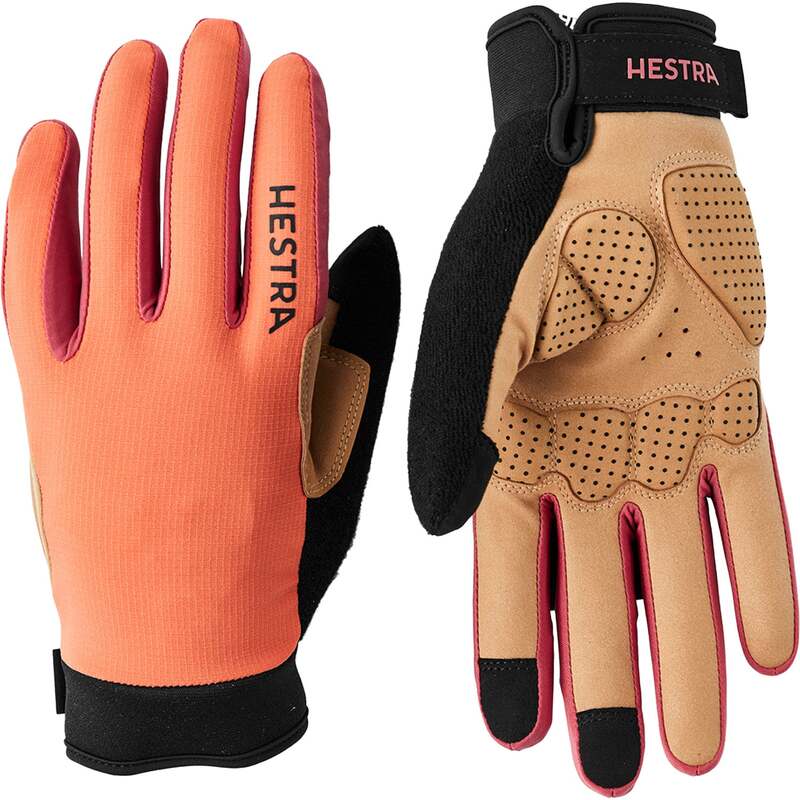 ヘストラ メンズ 佩び物 グローブ Hestra Bike Guard3O Long Bike Gloves Orange オレンジ色