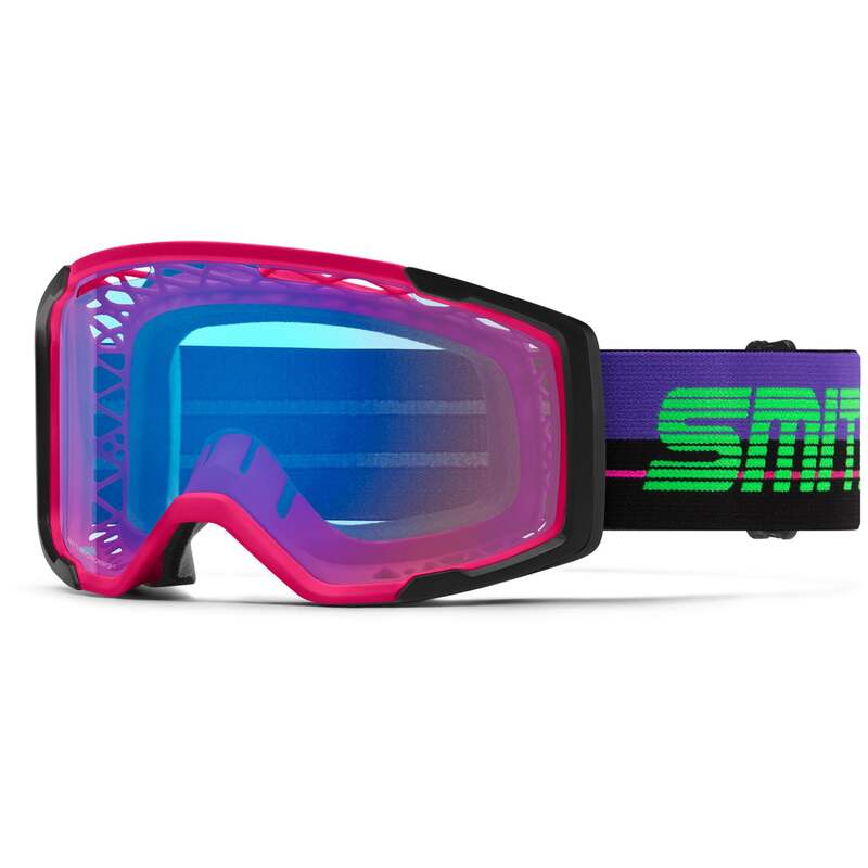 スミス メンズ 佩び物 サングラス・アイウェア Smith RhythmTB Goggles Archive Flamingo/ChromaPop Contrast Rose Flash + Clear