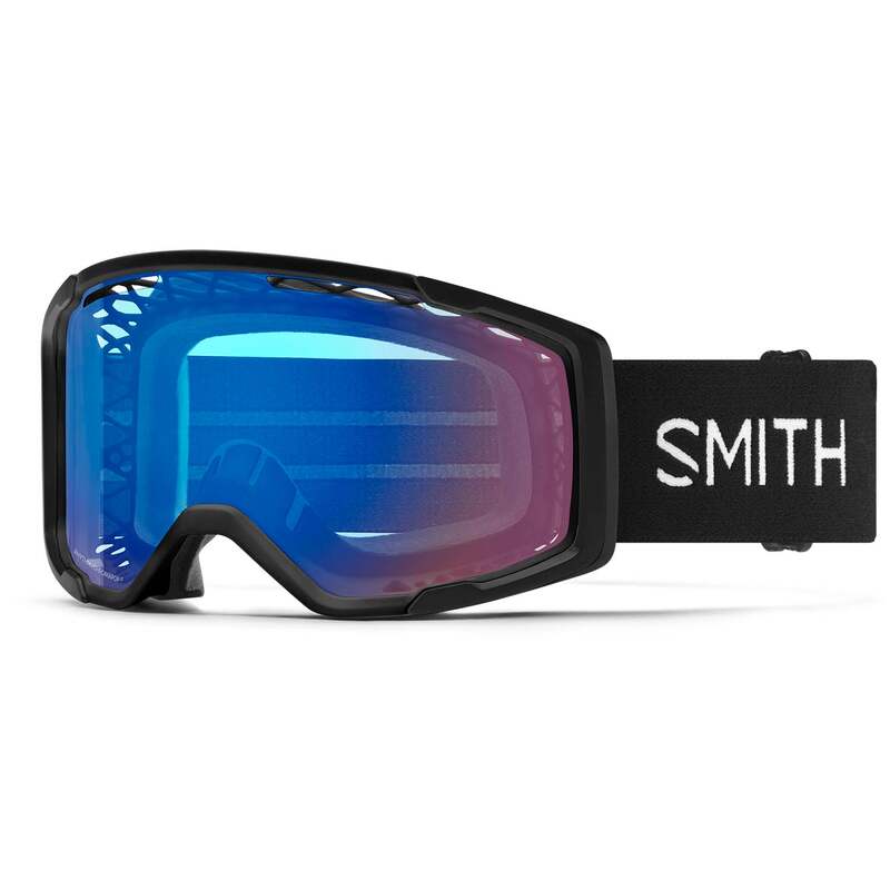 スミス メンズ 佩び物 サングラス・アイウェア Smith RhythmTB Goggles Black/ChromaPop Contrast Rose Flash + Clear 黒いこと