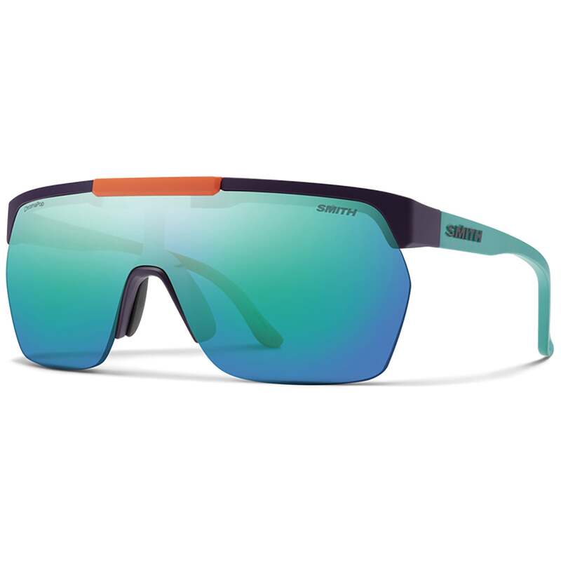 スミス メンズ 付属物 サングラス・アイウェア Smith XC Sunglasses Matte Purple/Cinder/Hi Viz/Opal/ ChromaPopal Mirror パープル