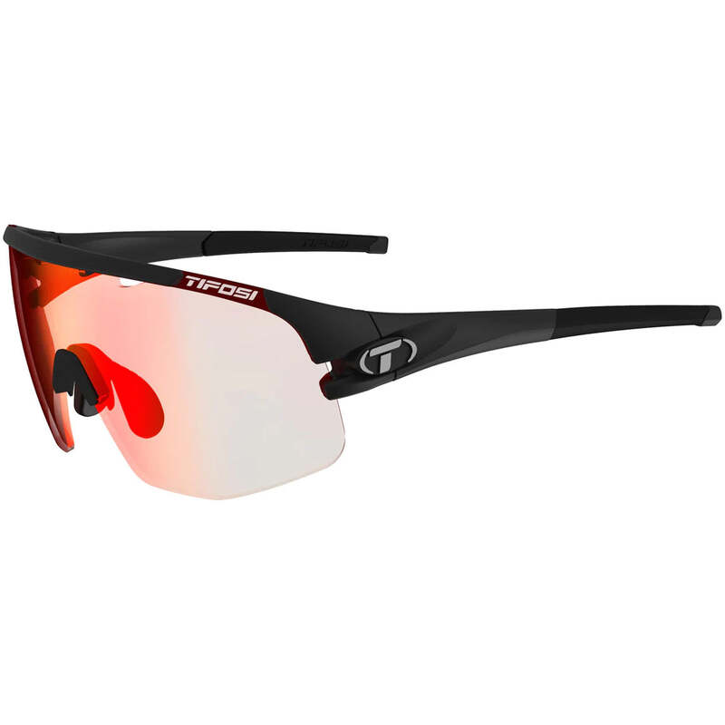 ティフォージ メンズ 付属物 サングラス・アイウェア Tifosi Sledge Lite Sunglasses Matte Black/Clarion Red Fototec 黒いこと