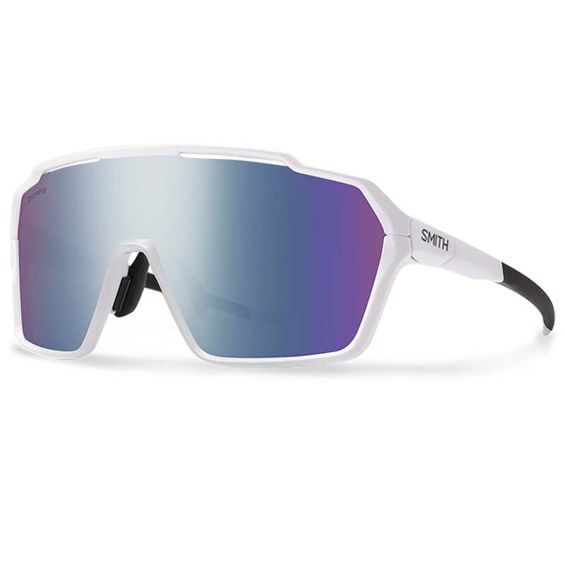 スミス メンズ 付属物 サングラス・アイウェア Smith Shift XL MAG Sunglasses - Used White/ChromaPop Violet Mirror+Clear 白いこと