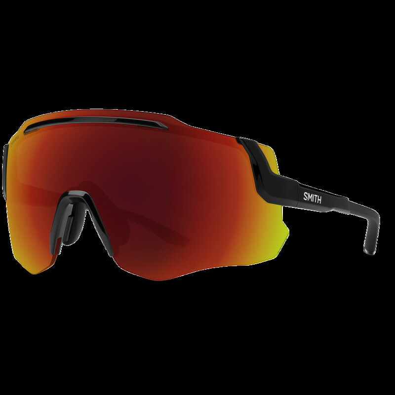スミス メンズ 佩び物 サングラス・アイウェア Smith Momentum Sunglasses Black/ChromaPop Red Mirror 黒いこと