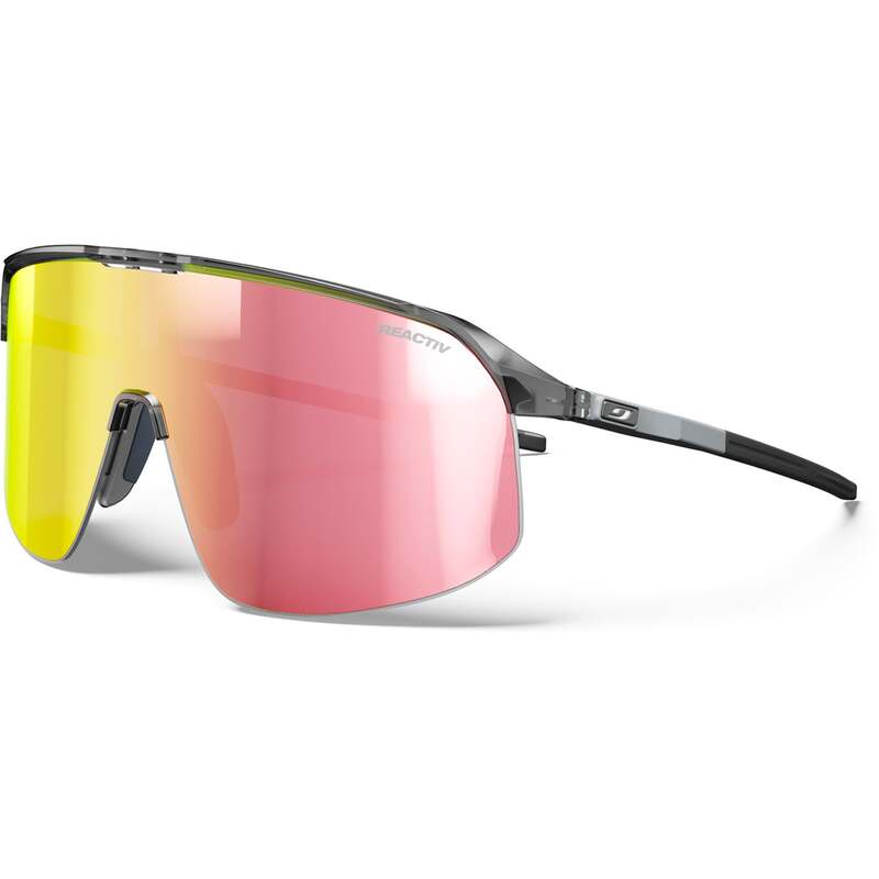 ジュルボ メンズ 佩び物 サングラス・アイウェア Julbo Density Sunglasses Black/Gray REACTIV 1-3 Light Amplifier 黒いこと