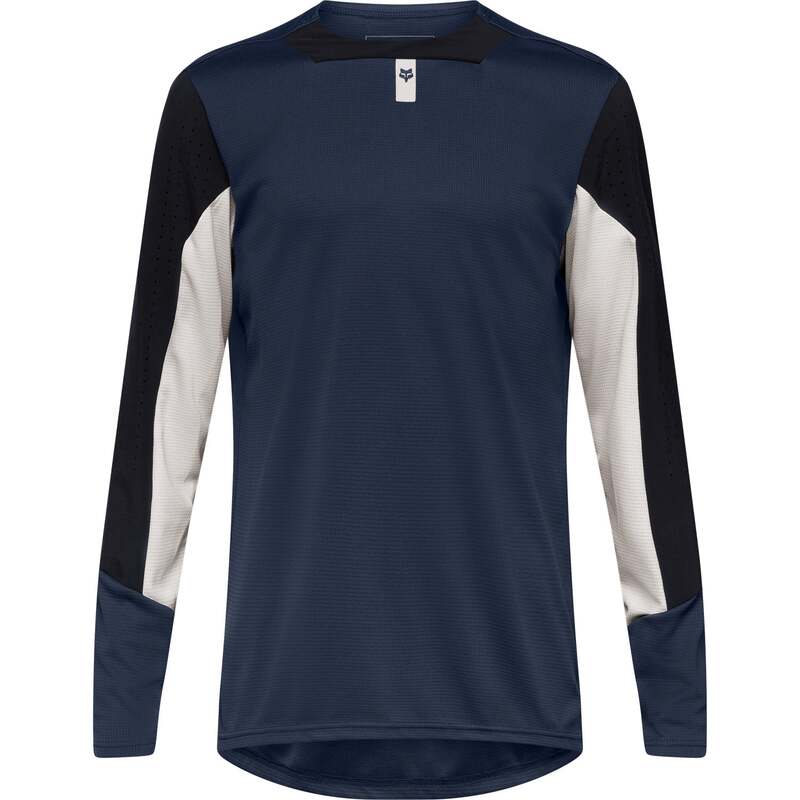 フォックスレーシング メンズ トップス Tシャツ ジャージー 長袖 Fox Racing Defend Long-Sleeve Jersey Dark Blue ブルー｜ReVida 店