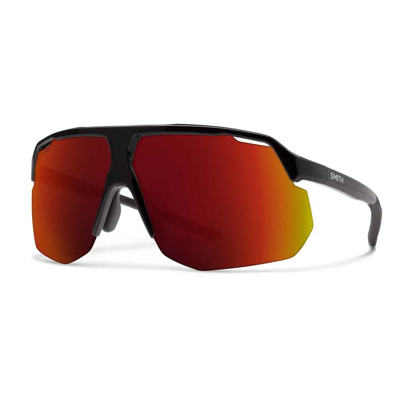 スミス メンズ 付属物 サングラス・アイウェア Smith Motive Sunglasses Black/ChromaPop Red Mirror+Clear 黒いこと