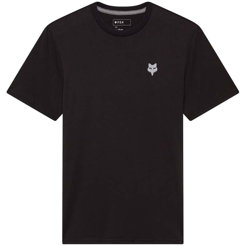 フォックスレーシング メンズ トップス シャツ 半袖 Fox Racing Short-Sleeve Tech Tee Frequency Black ブラック|ReVida 店