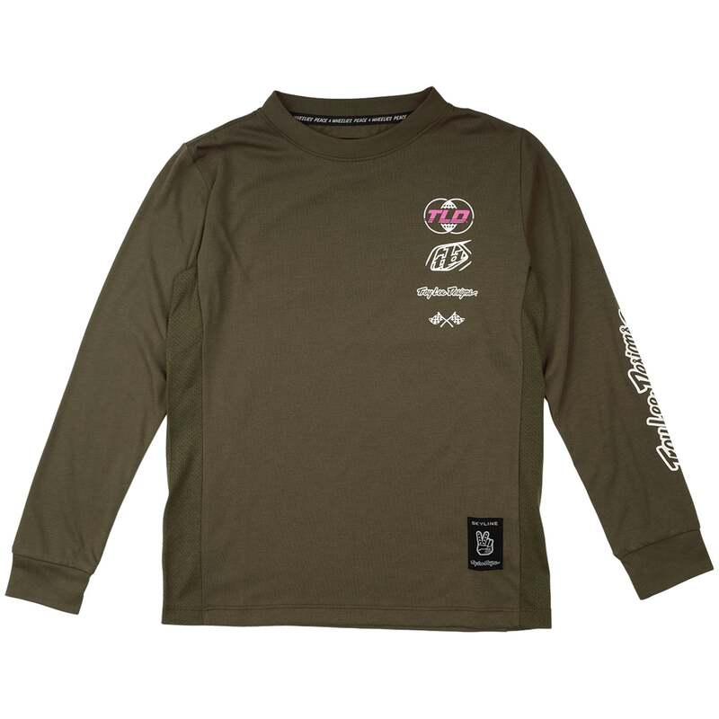 トロイリーデザイン メンズ トップス プルオーバー 長袖 Troy Lee Designskyline Ride Long-Sleeve Tee - Kids\u0027 Worldwide Caper