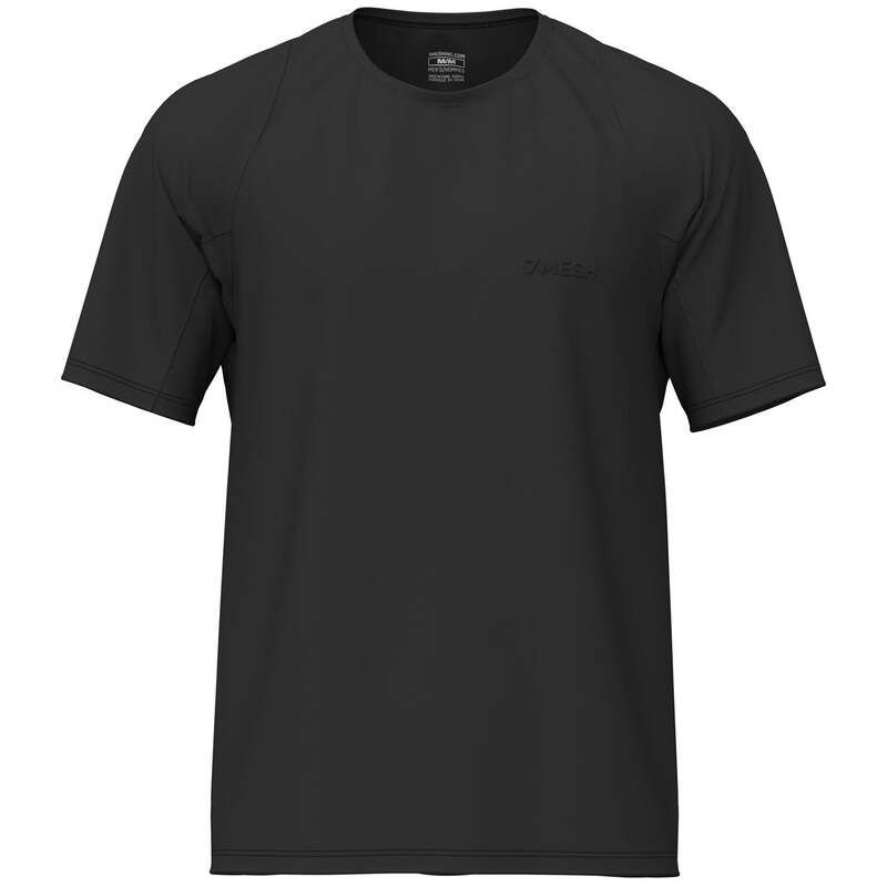 七つメッシュ メンズ トップス プルオーバー 半袖 7Mesh Atlashort-Sleeve Shirt Black 黒いこと