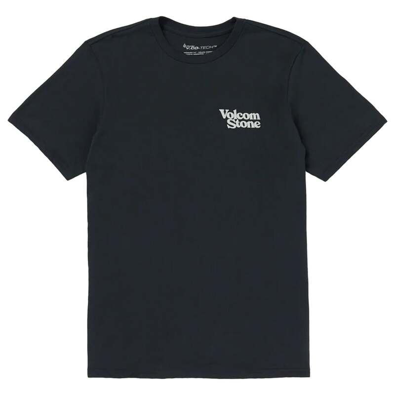 ボルコム メンズ トップス シャツ 半袖 Volcom Hangin Tech Short-Sleeve Tee Black ブラック|ReVida 店