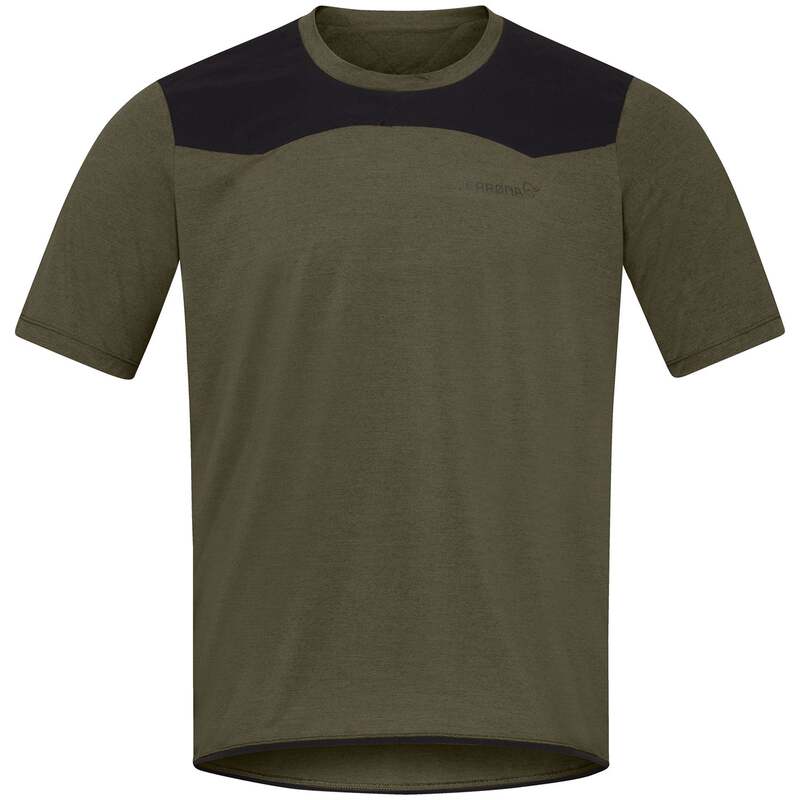 ノローナ メンズ トップス プルオーバー 半袖 プルオーバー Norrona Skibotn Equaliser Tech Short-Sleeve Jersey Olive Night オリーブ