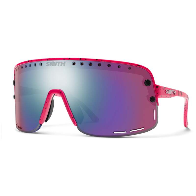 スミス メンズ 付属物 サングラス・アイウェア Smith Ultralite Sunglasses 80s Night/ChromaPop Violet Mirror 相撲取り草