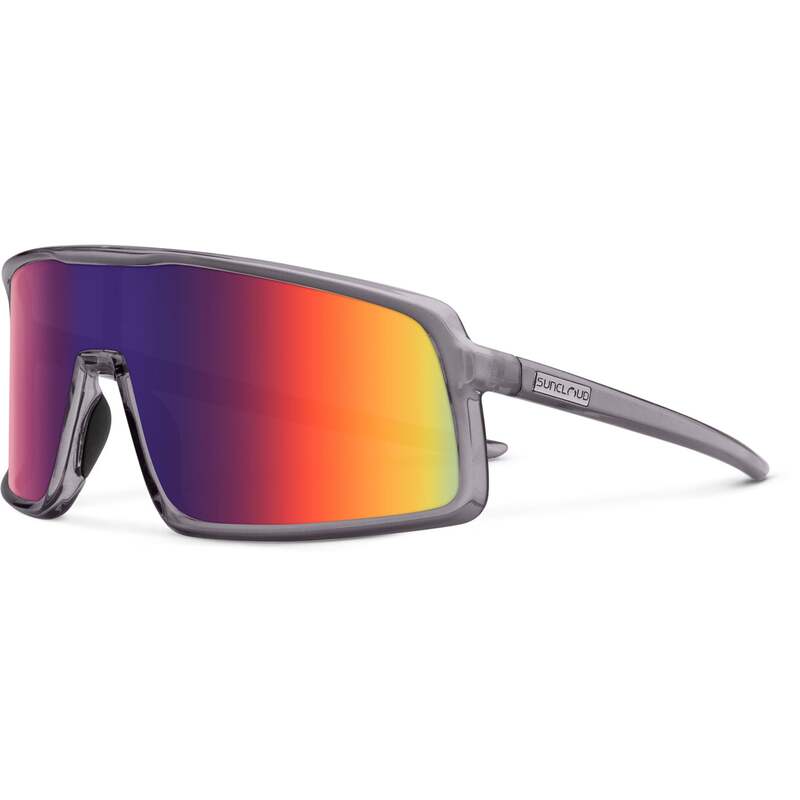 サンクラウド メンズ 佩び物 サングラス・アイウェア Suncloud Upshot Sunglasses Transparent Grey/Polarized Plasma Mirror 薄墨色