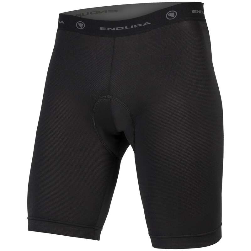 エンデュラ メンズ ボトムス 二分の一ズボン下・さる股引き Endura Padded Liner II Black 黒いこと