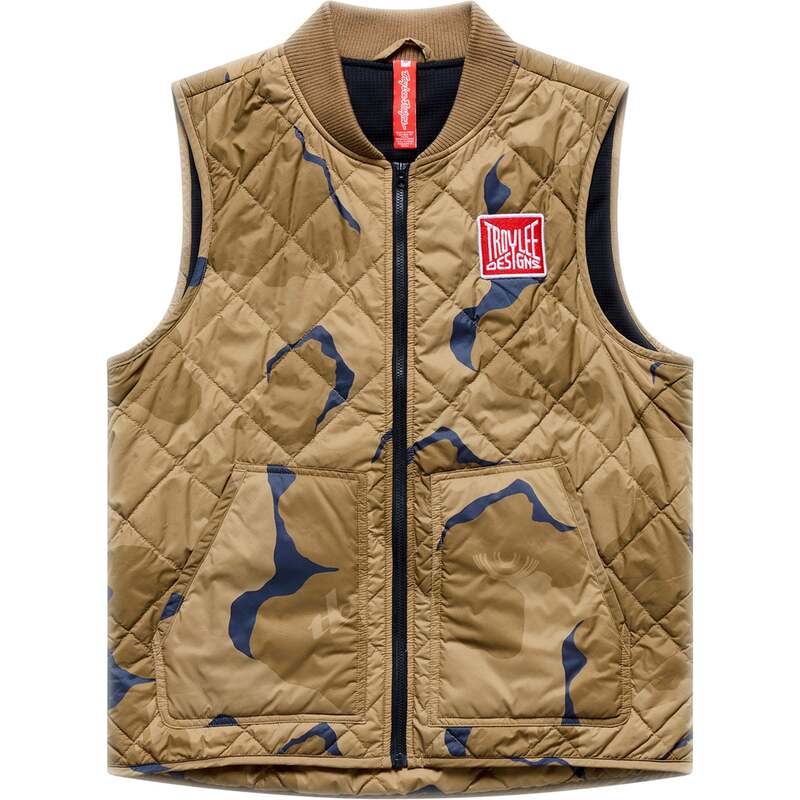 トロイリーデザイン メンズ アウター ジャケット・ブルゾン ベスト Troy Lee Designs Ruckus Ride Vest Flow Camo Sienna|ReVida 店