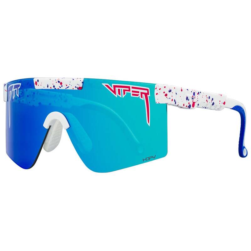 ピットバイパー メンズ 佩び物 サングラス・アイウェア Pit Viper The Flip-Offs Regular Sunglasses Merika HDPV Polarized Blue 青色