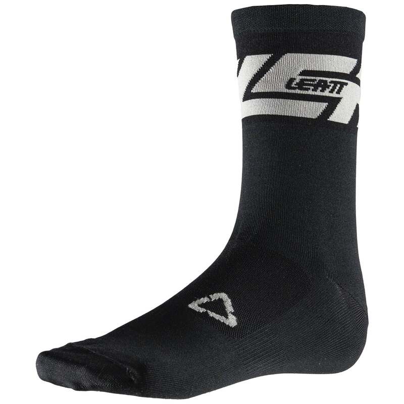 リアット メンズ アンダー御召しもの ソックス Leatt MTB Endurance Bike Socks Black 黒いこと