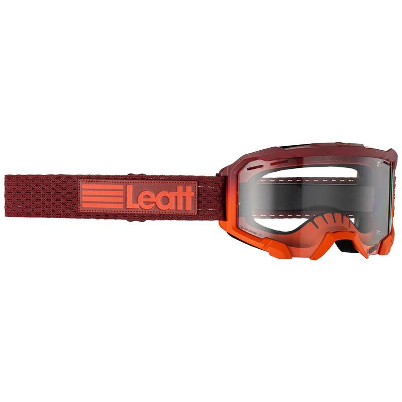 リアット メンズ 佩び物 サングラス・アイウェア Leatt Velocity 4.0 MTB Goggles Flame Orange Clear オレンジ色