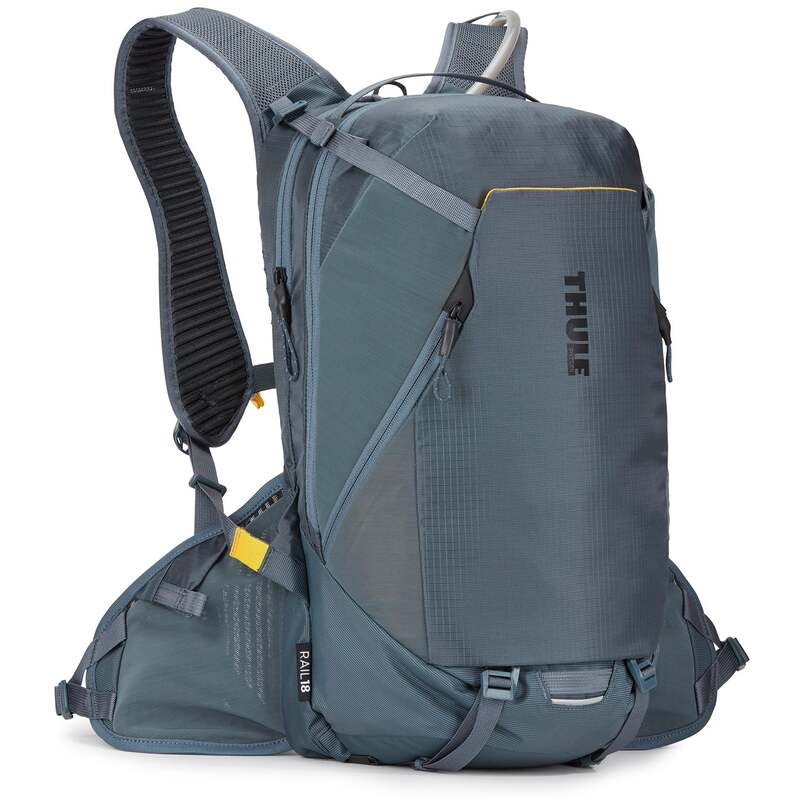 スリー メンズ 御徒面子 うしろ側容器に並べる・背嚢 Thule Rail Hydration 18L Backpack Dark Slate スレート
