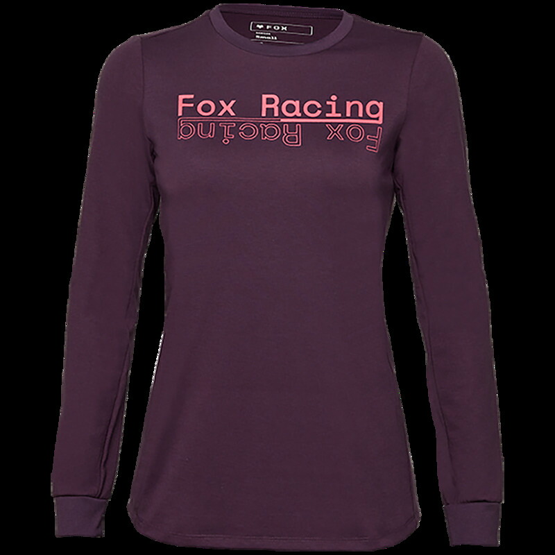 フォックスレーシング レディース トップス シャツ ジャージー 長袖 Fox Racing Fox Ranger DriRelease Mid Long-Sleeve Jersey - Women's Dark Purple パープル｜ReVida 店