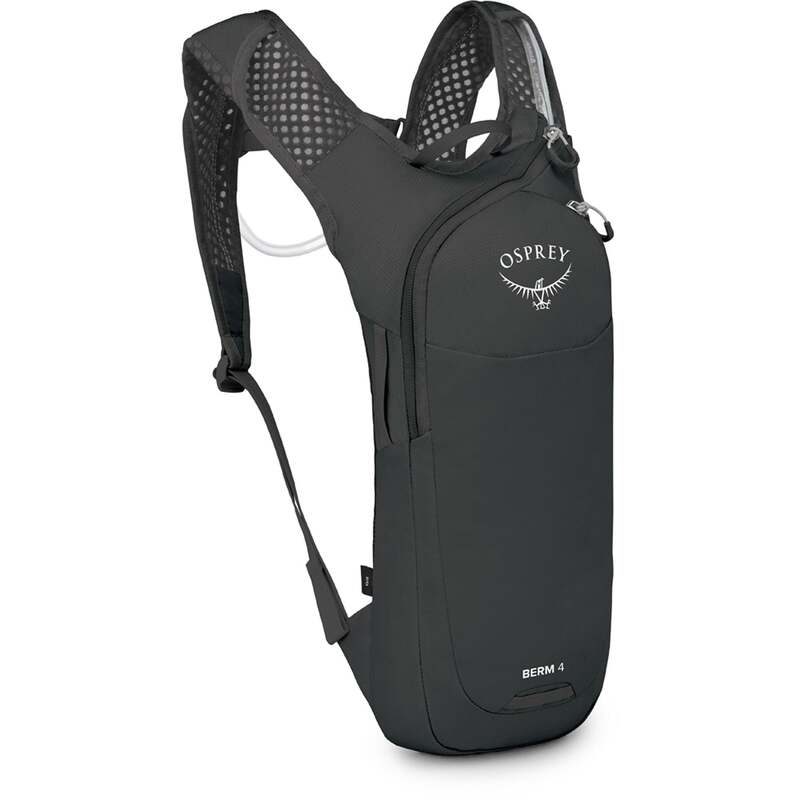 雄掻きならす メンズ 御徒面子 うしろ側容器に並べる・背嚢 Osprey Berm 4 Hydration Pack Raven Black 黒いこと