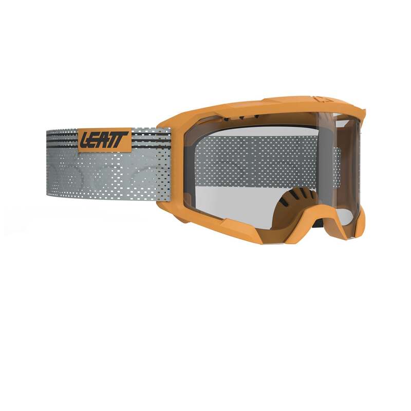 リアット メンズ 付属物 サングラス・アイウェア Leatt Velocity 4.0 MTB X-Flow Goggles Lager Yellow Clear 黄色