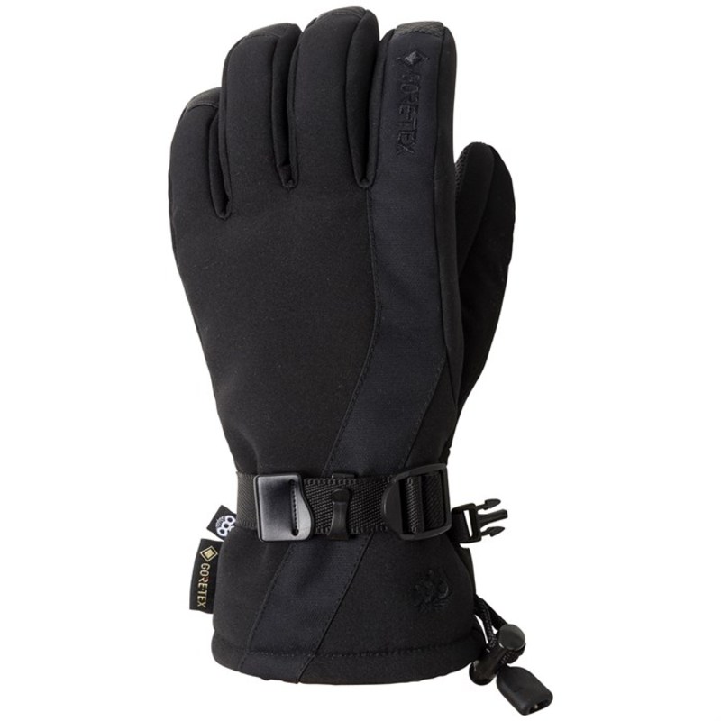 予約販売 メンズウェア アクセサリー 手袋 レディース シックスエイトシックス 686 Black Women S Gloves Linear Gore Tex Www Wbnt Com