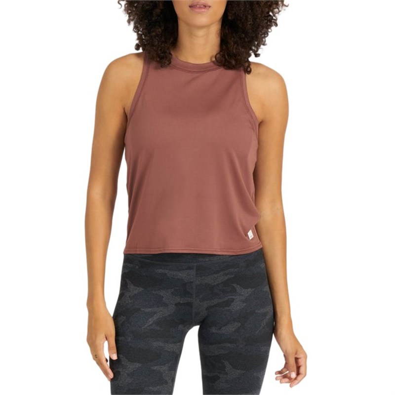人気ブランド 楽天市場 ビュオーリ レディース タンクトップ トップス Vuori Energy Crop Tank Top Women S Terracotta Revida 楽天市場店 楽天1位 Itready Gr