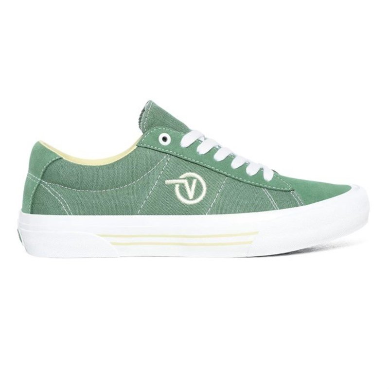 バンズ メンズ スニーカー シューズ Vans Saddle Sid Pro Shoes Hedge Green 送料無料 大きさ取り替っこ無料 バンズ メンズ シューズ スニーカー Hedge Green Masm Webinaire Bj