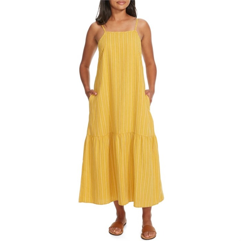 パタゴニア レディース ワンピース トップス Patagonia Garden Island Tiered Dress Women S Bayshore Hawk Gold Sgcc Bm