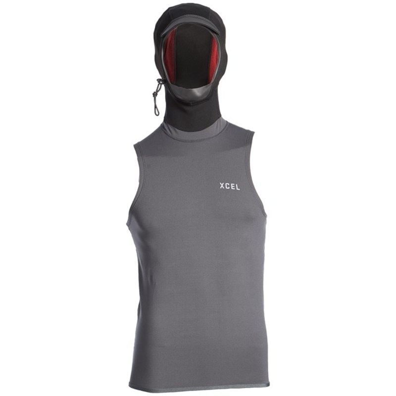 エクセル メンズ 水着 上下セット ベスト XCEL 2mm Insulate-X Hooded Wetsuit Vest Graphite グラファイト