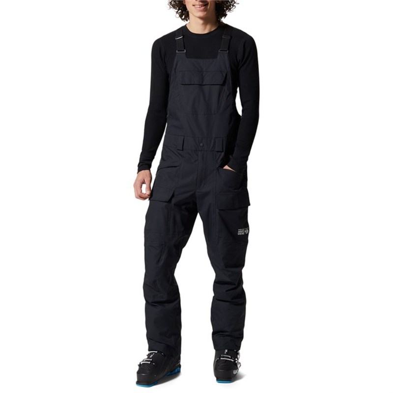 山ハードウェア メンズ 心安い猿股 ボトムス Mountain Hardwear Firefall Insulated Bibs Black Orbisresearch Com