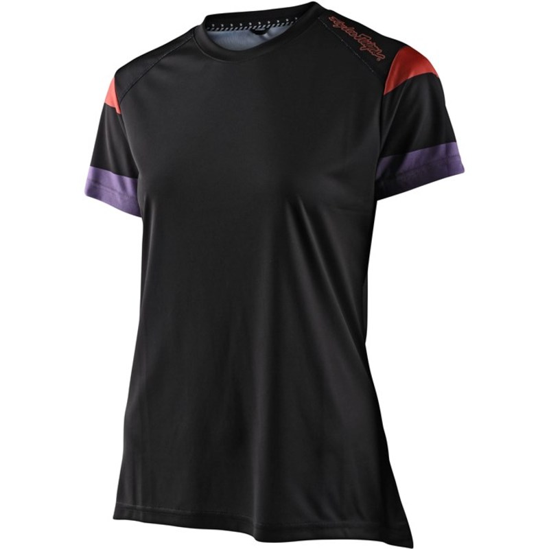 トロイリーデザイン レディース トップス Tシャツ 半袖 ジャージー Troy Lee Designs Lilium Short-Sleeve Jersey - Women's Rugby Black ブラック|ReVida 店