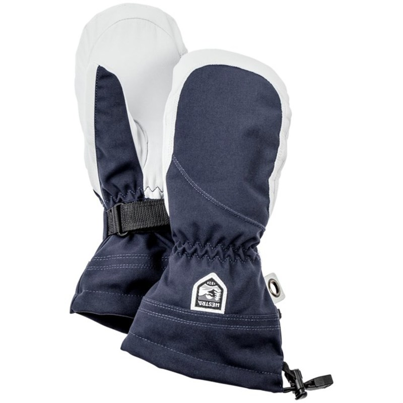 ヘストラ レディース アクセサリー 手袋 Hestra Heli Mittens - Women's Navy/Off White オフホワイト