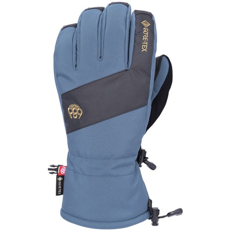 人気デザイナー シックスエイトシックス メンズ 手袋 アクセサリー 686 Gore Tex Linear Gloves Orion Blue Fucoa Cl