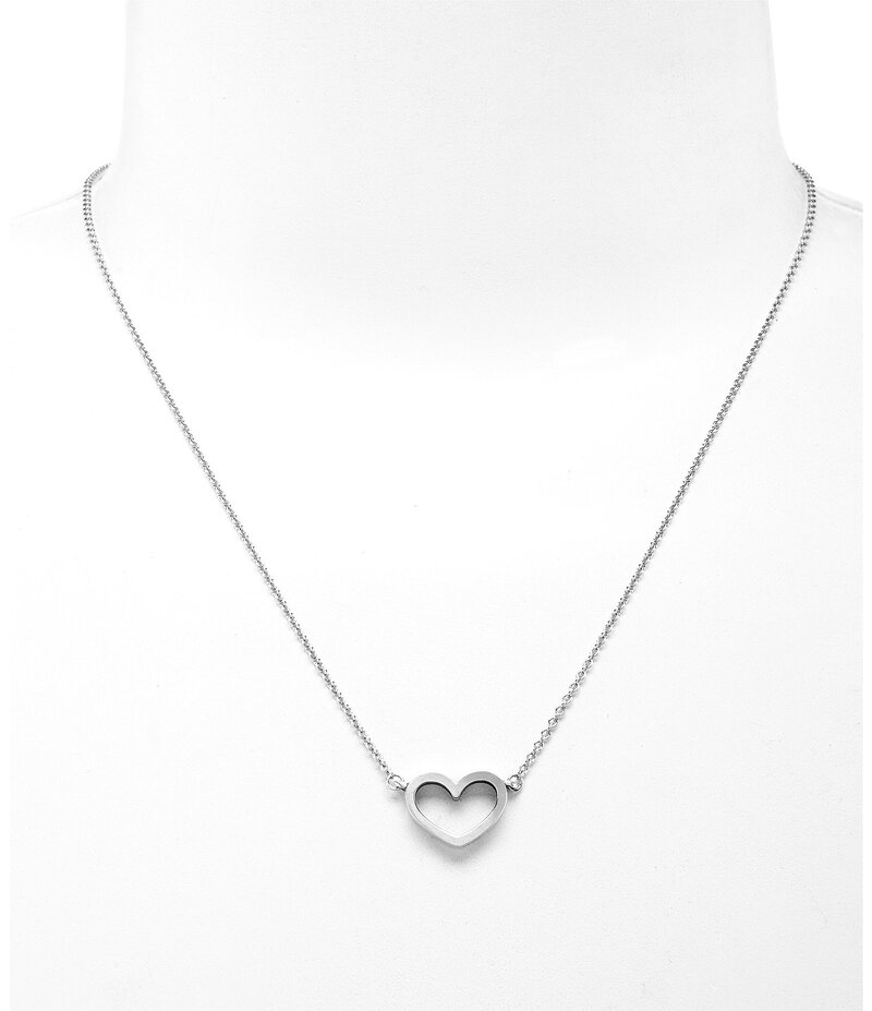 ジェームズ エイヴリー レディース アクセサリー ネックレス・チョーカー プチ レース James Avery Petite Heart Necklace Sterling Silver シルバー｜ReVida 店