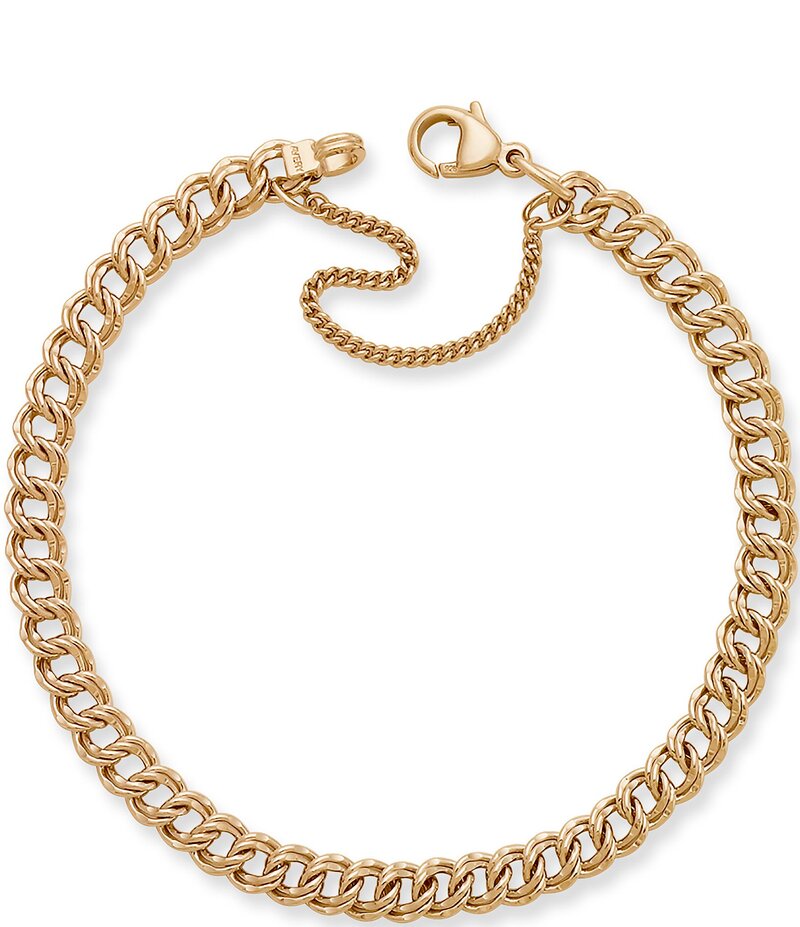 ジェームズ エイヴリー レディース アクセサリー ブレスレット・バングル・アンクレット James Avery Light Double Curb 14K Charm Bracelet Gold ゴールド｜ReVida 店