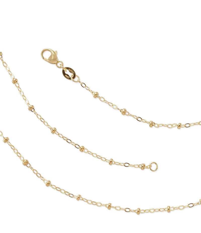 ジェームズ エイヴリー レディース アクセサリー ネックレス・チョーカー James Avery Forged 14K Gold Beaded Chain 14K Gold ゴールド