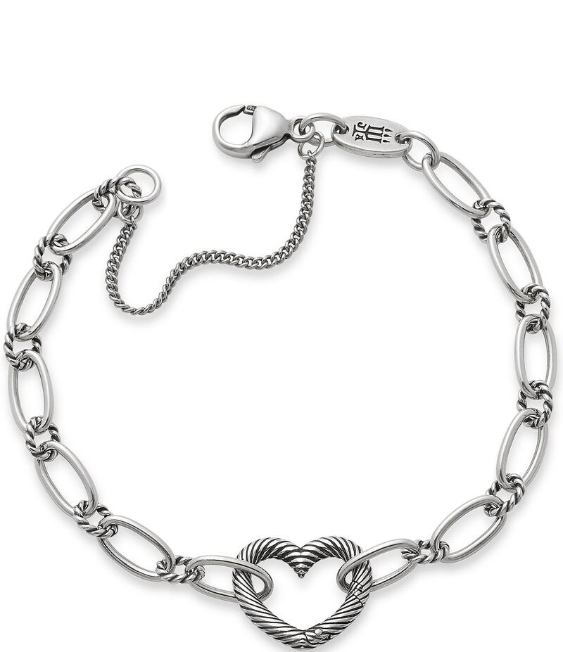 ジェームズ エイヴリー レディース アクセサリー ブレスレット・バングル・アンクレット James Avery Changeable Heart Charm Bracelet Sterling Silver シルバー｜ReVida 店